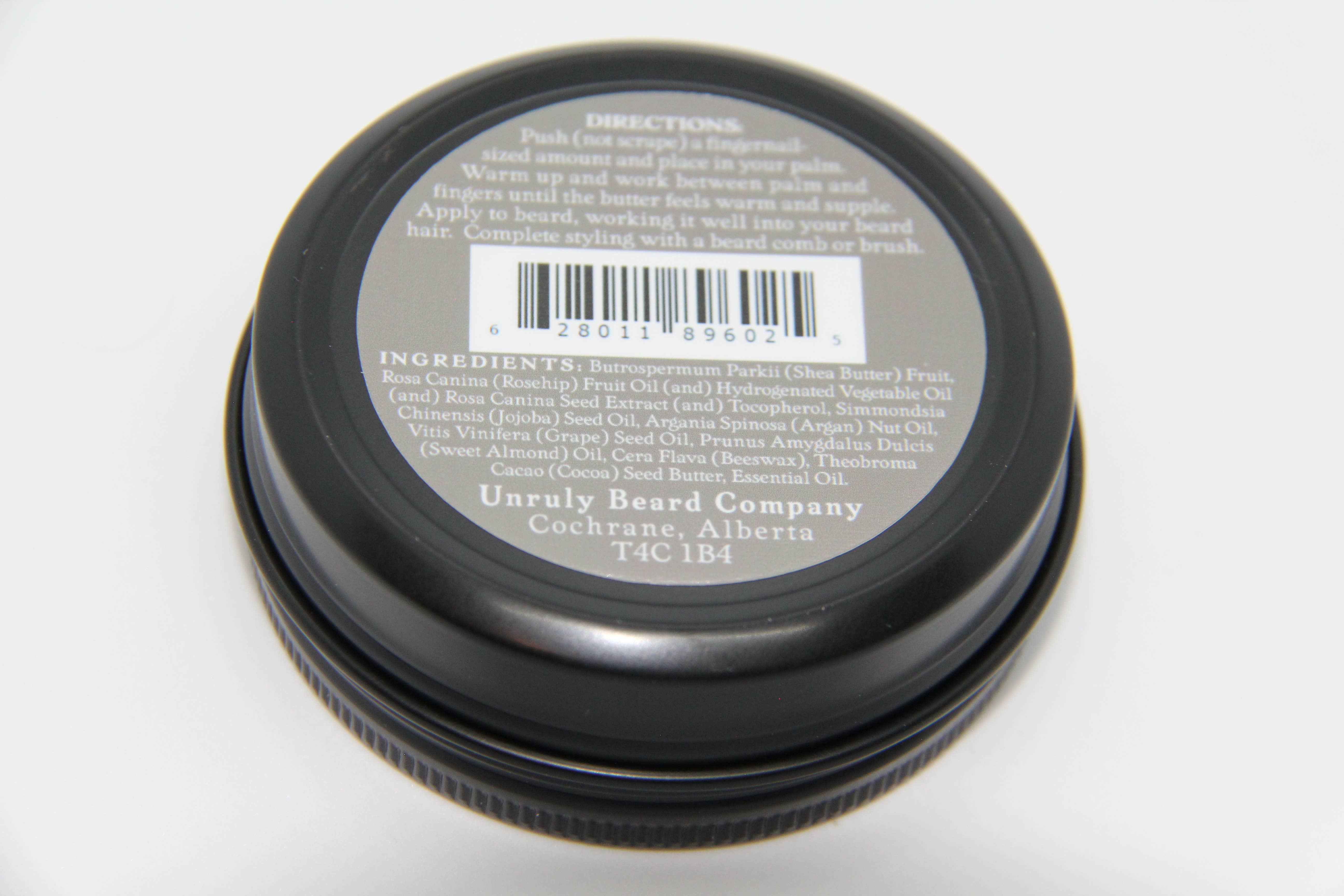 Unruly Beard Co – wholesale Skäggstylingprodukt – Skägg Smör - Nr 4 Läder1