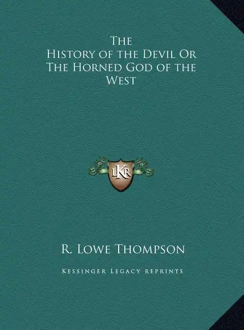 Books by splitShops - Wholesale Religion Book - The History of the Devil Or The Horned God of the West - Hardcover0