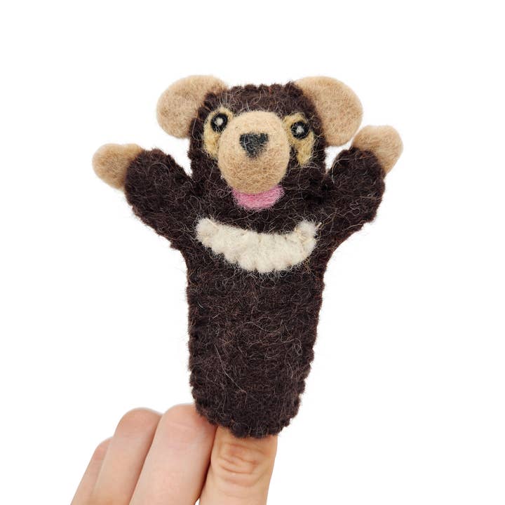 Sparkle Being - Wholesale Finger Puppet - Kids & Baby - Felt Finger Puppet Toy Set with Display - Storyteller5
