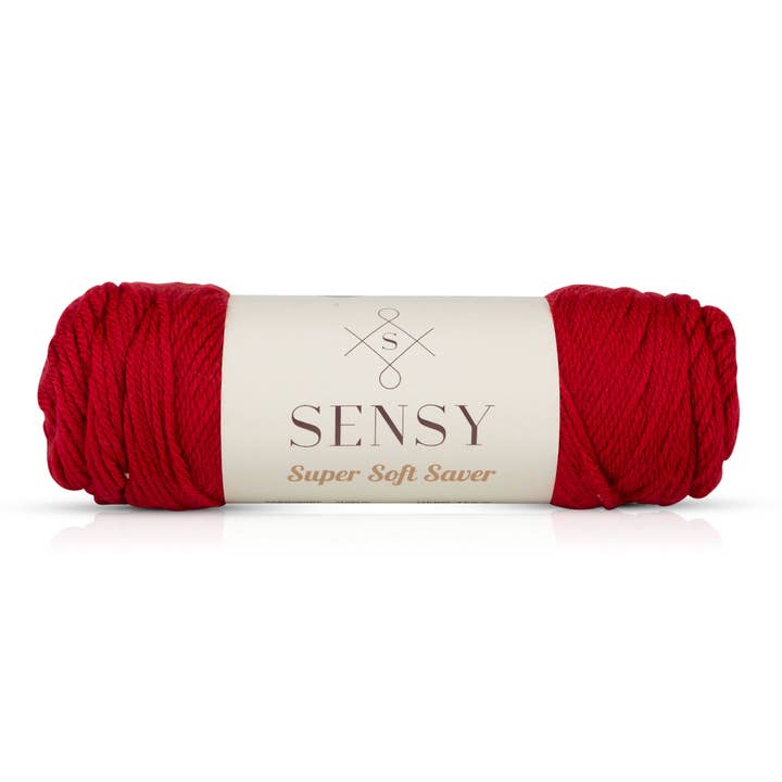 Sensy - Wholesale Yarn - Sensy Super Soft Saver Yarn, 3.5 oz, 190 Yards, Gauge 4 Medium