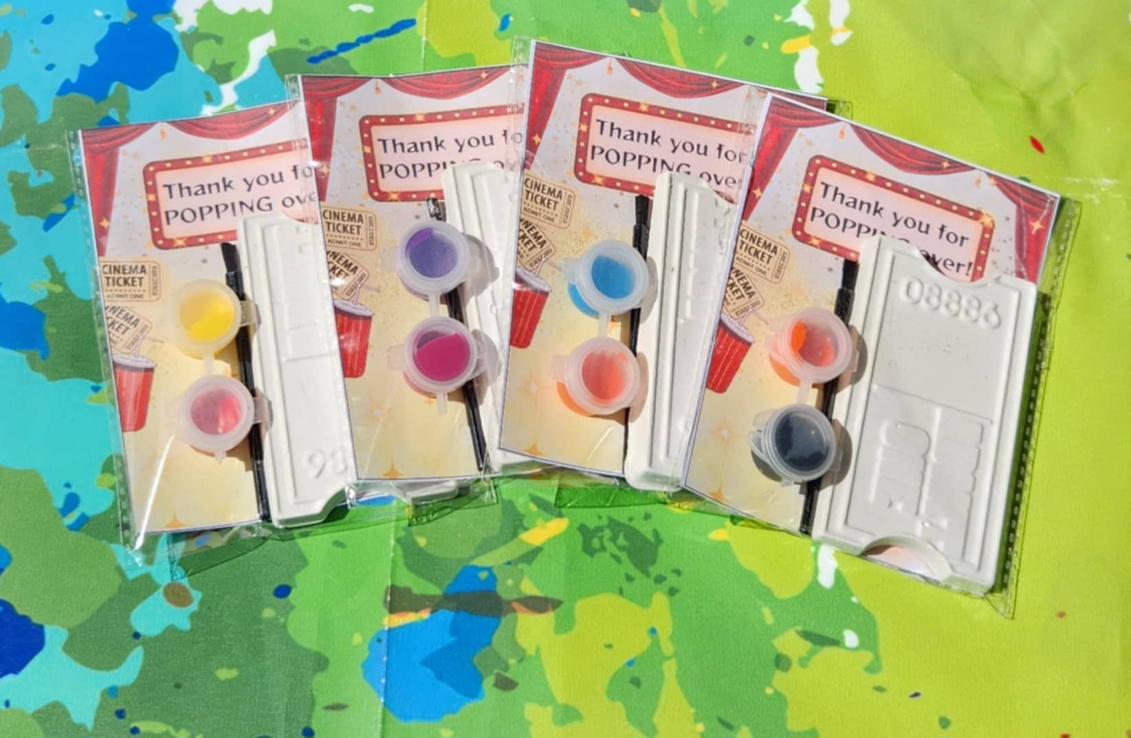 Snazzy Crayons - Vendita all'ingrosso Regalini per gli invitati - Serata Cinema Kit da Dipingere | Favori per Feste Cinematografiche | Fai da Te6