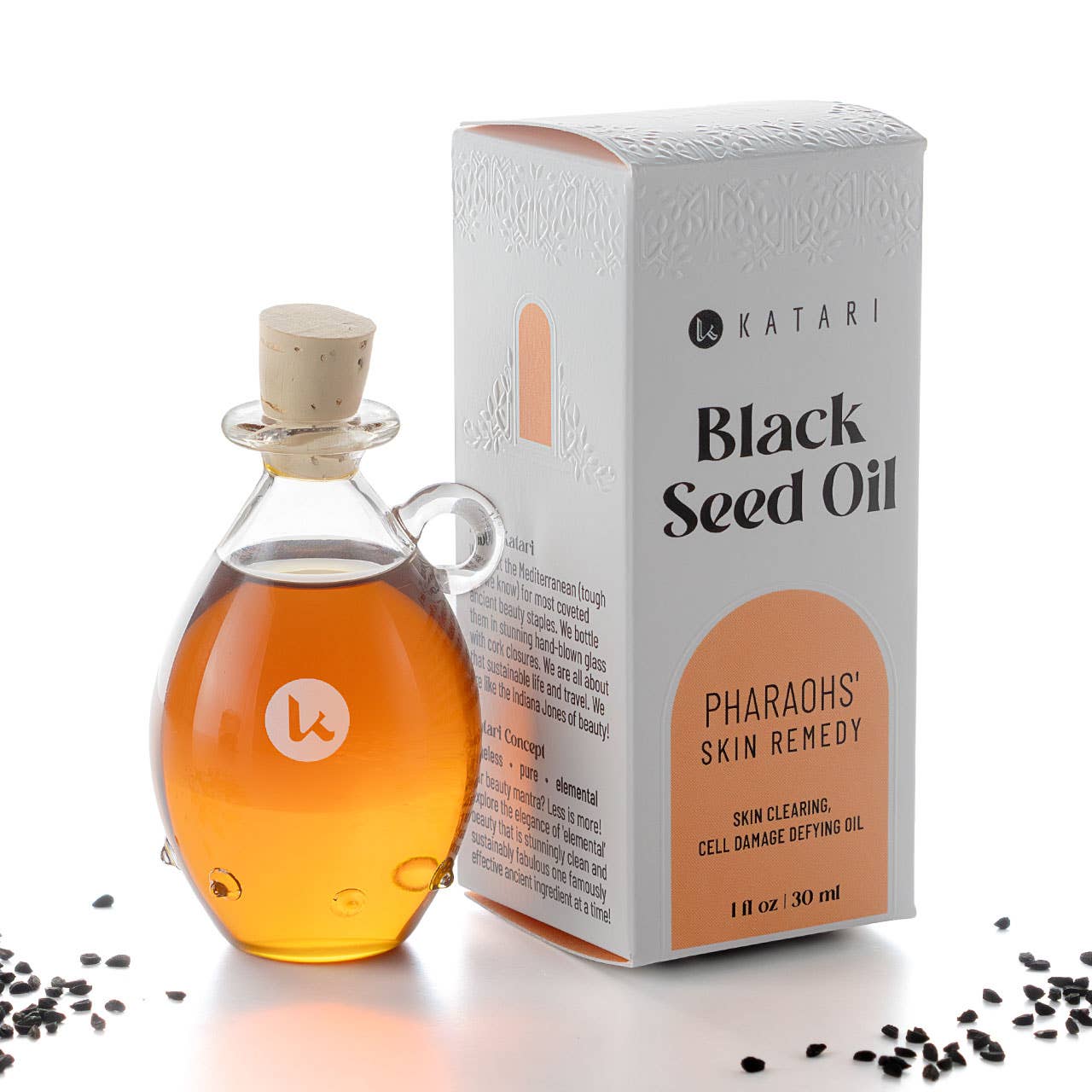 Katari Beauty - Wholesale Facial oil - Black Seed Anti-Acne Skin Healing 100% Pure Cold-Pressed Oil