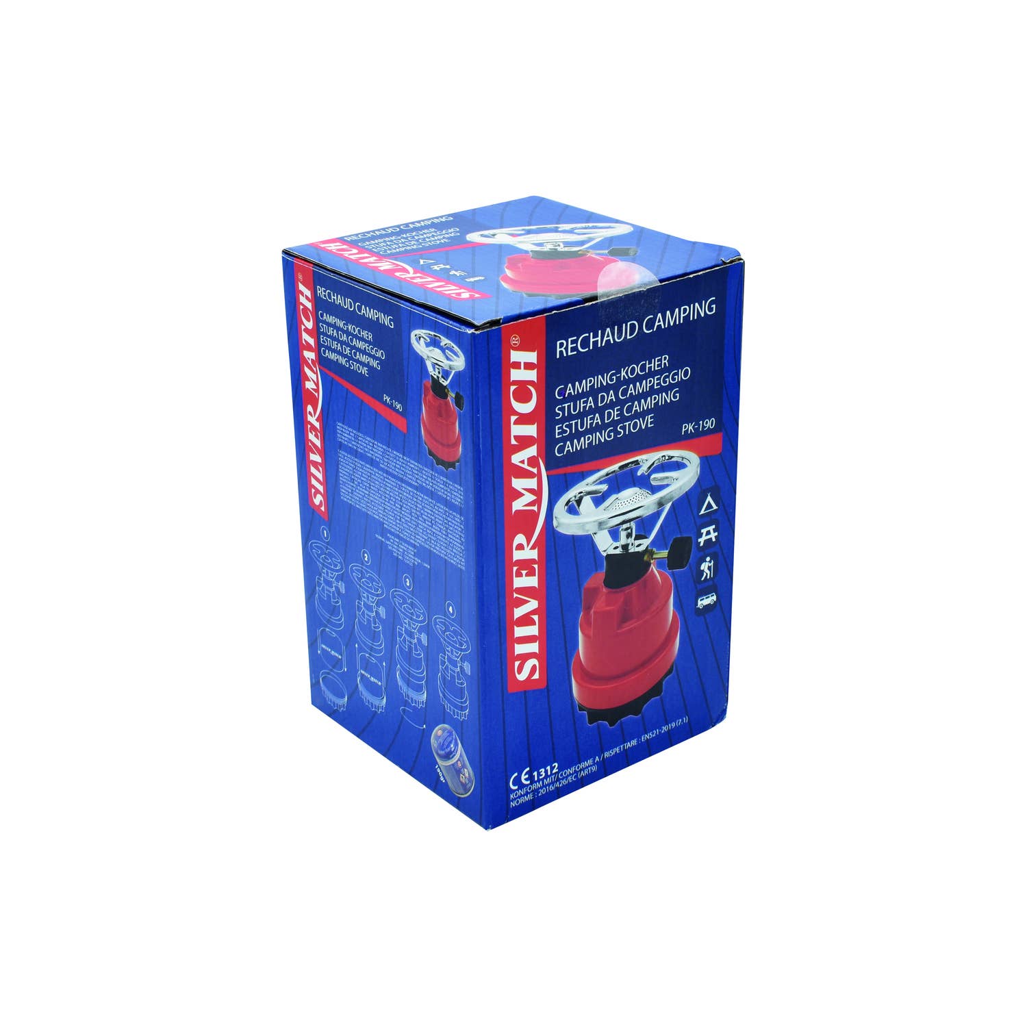 Champ by Polyflame - Wholesale Outdoor Grill Tools - 190 g camping stove for cartridge1