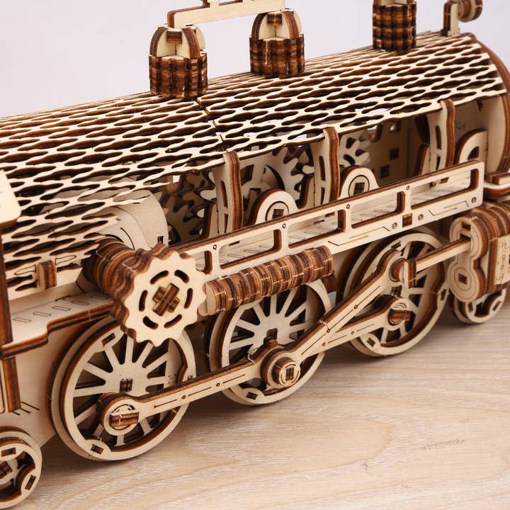 Marissa's Gifts – wholesale DIY craft kit – Child – DIY Model wooden kit train8