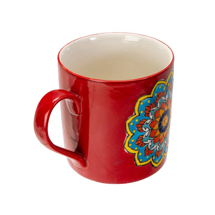 Pacific Trading - Wholesale Coffee Mug - 16344 Mandala Muladhara Coffee / Tea Mug
