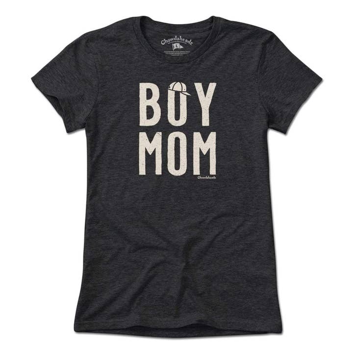 Boy Mom T-Shirt for wholesale by Chowdaheadz