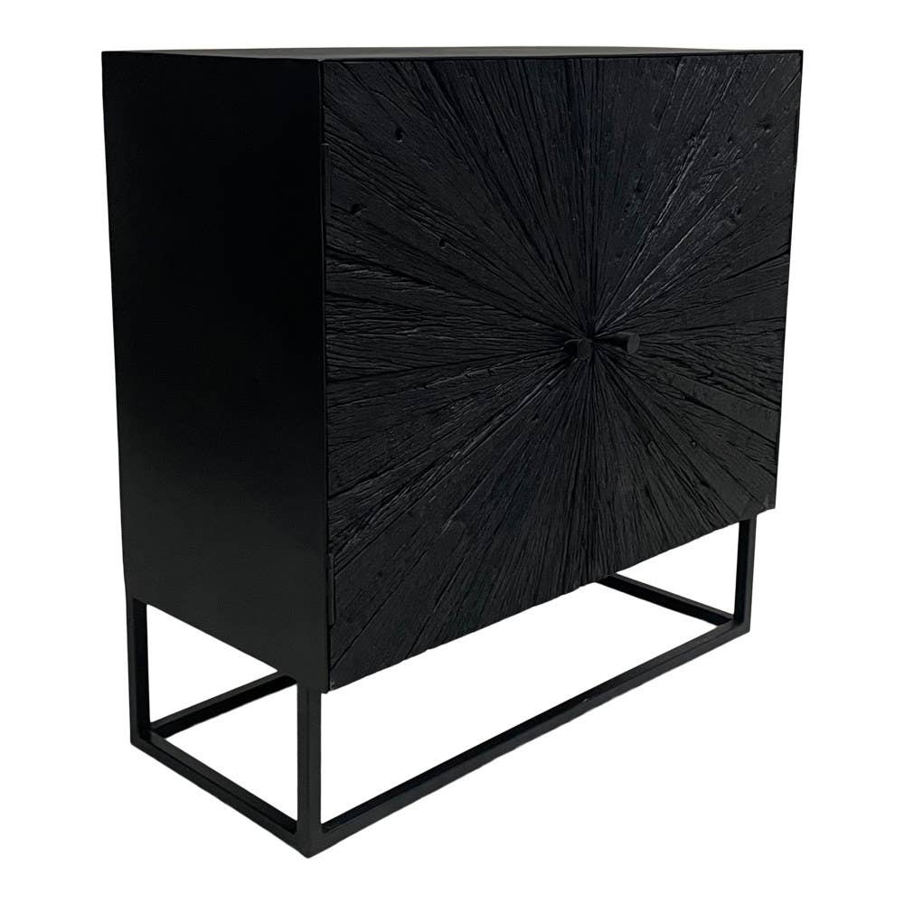 EARTHWARE - Wholesale Sideboard - Etoile black sideboard 2 doors2