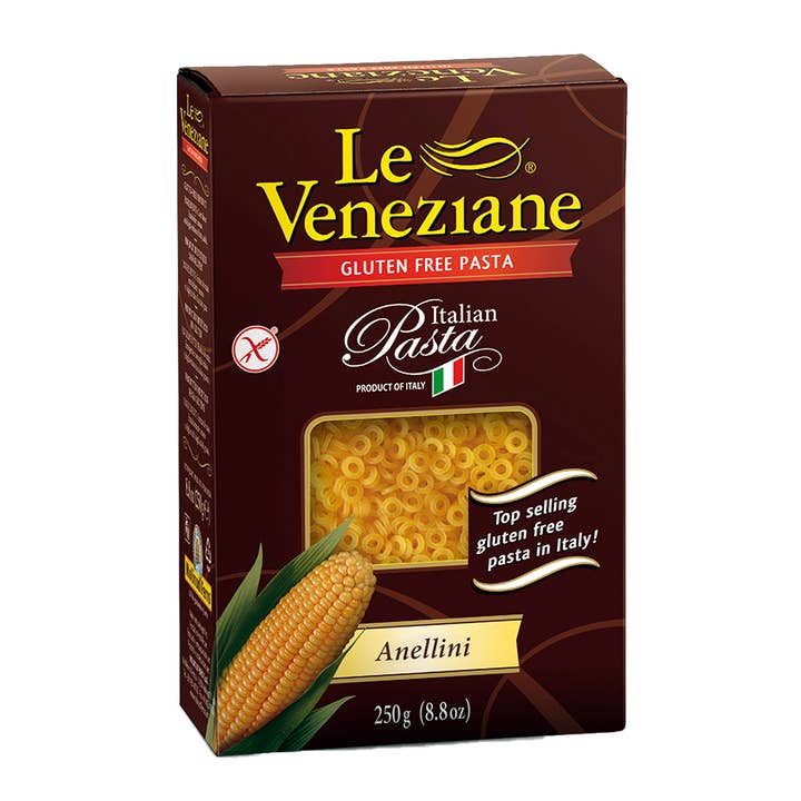 Quattrobimbi Imports Inc - Wholesale Pasta - Le Veneziane Gluten Free Anellini