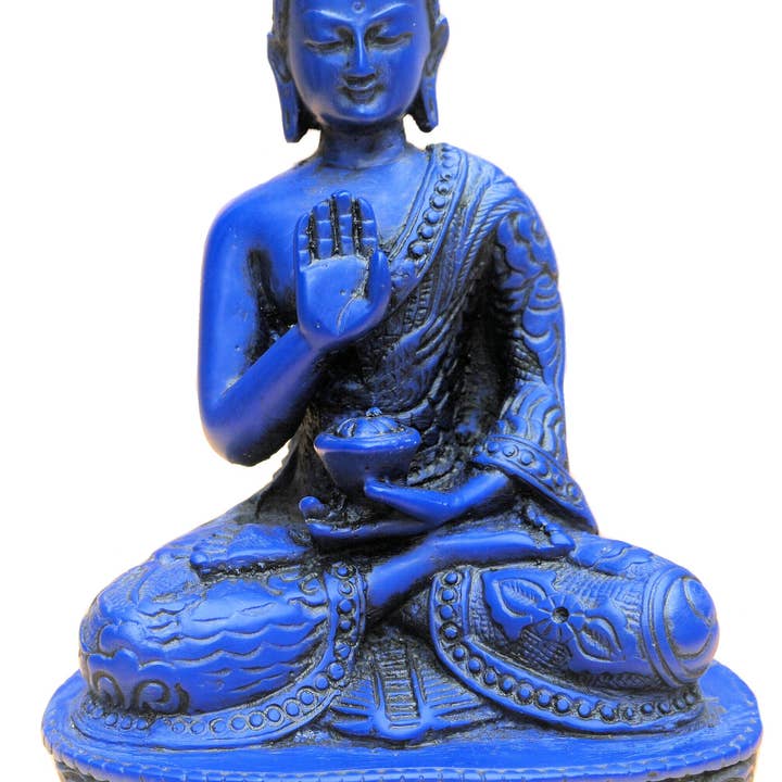 Buddha Statue, Blue buddha statue, blessing buddha statue for wholesale by Dorjebajra Tibet Shop
