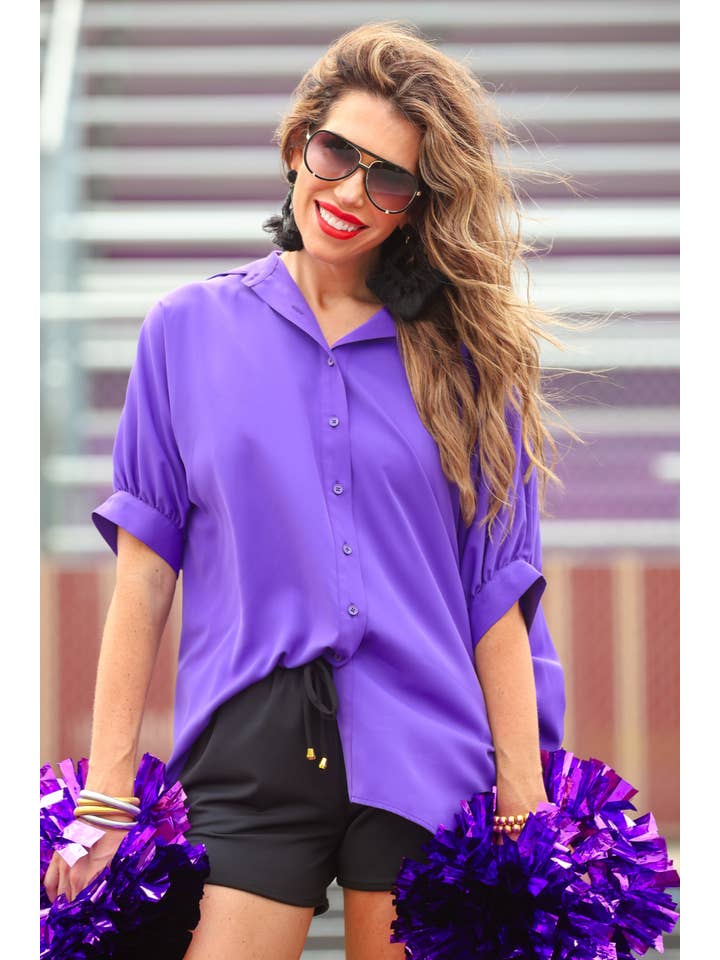 Jess Lea - Wholesale Button Down Shirt - Women's - Oakley Oversized Top34