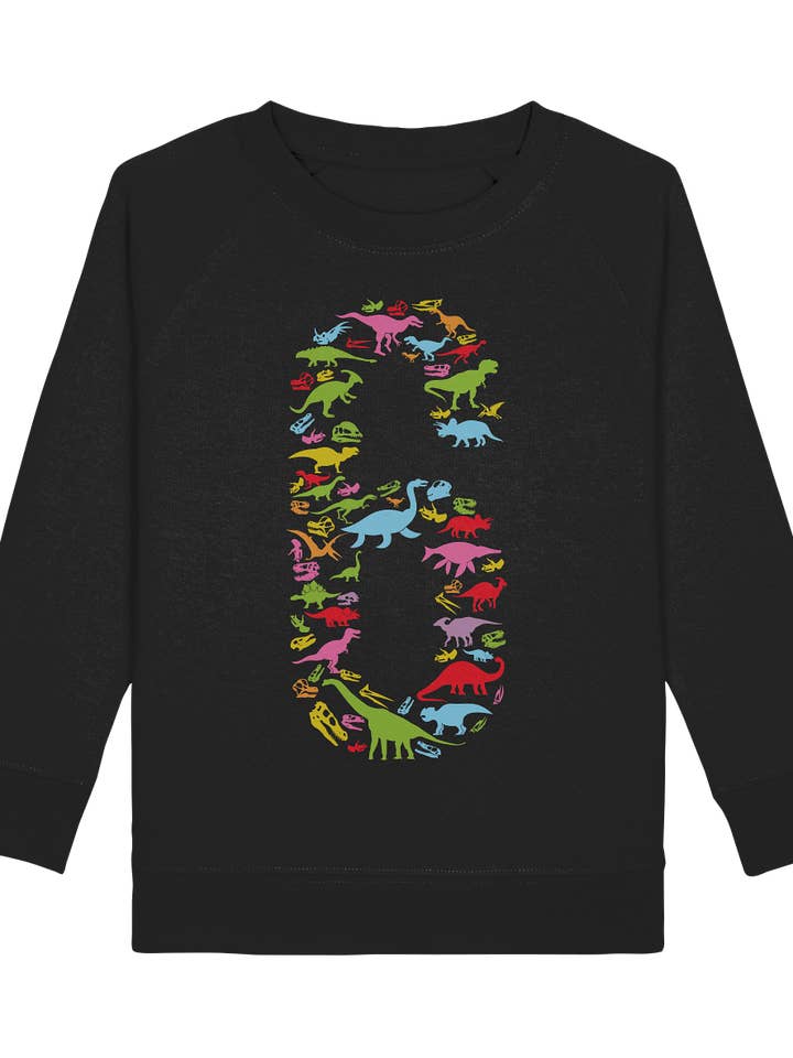 6. Geburtstag Dinosaurier 6 Jahre alt Dino Sweatshirt für den Großhandel von Tigerlino®