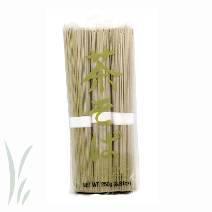 Mikuni Wild Harvest USA - Wholesale Ramen - Cha Soba, Green Tea Noodles / 250 gram1