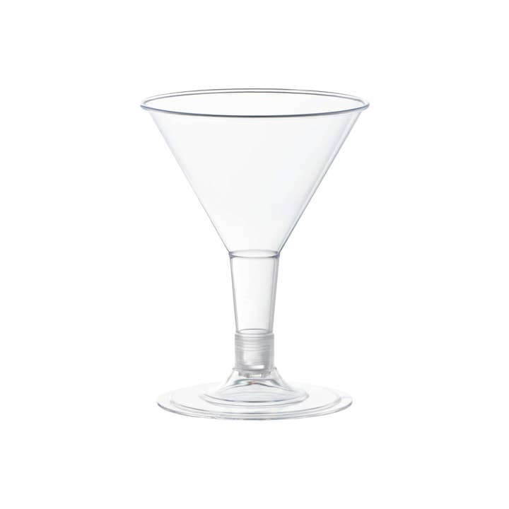 Smarty had a Party – wholesale Shot glass – 2 oz. Clear Plastic Mini Martini Shot Glasses - 192 pcs
