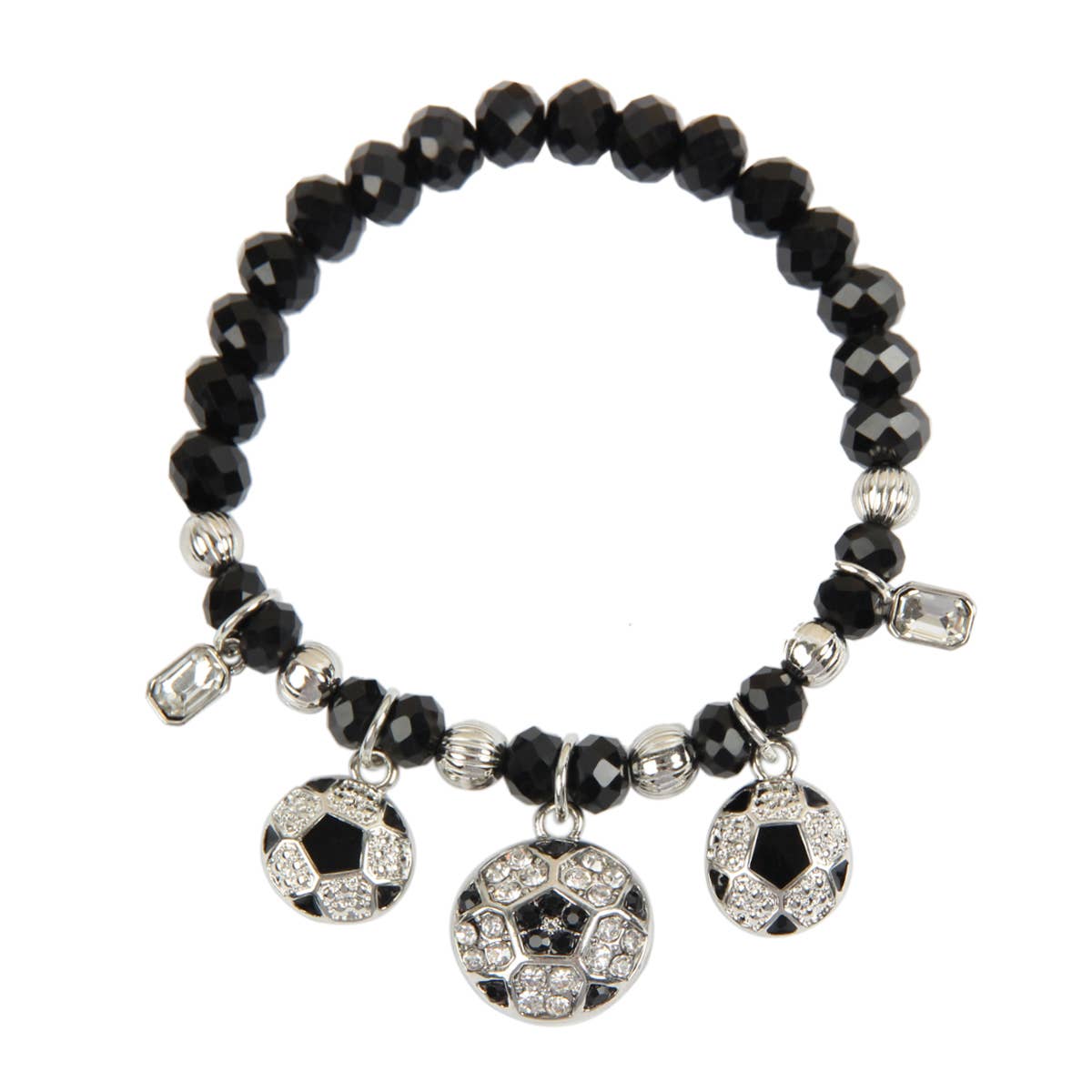 MYS Wholesale Inc - Vente Bracelets à breloques/pendentifs - Bracelet à breloques élégant en perles rondes pour femmes6