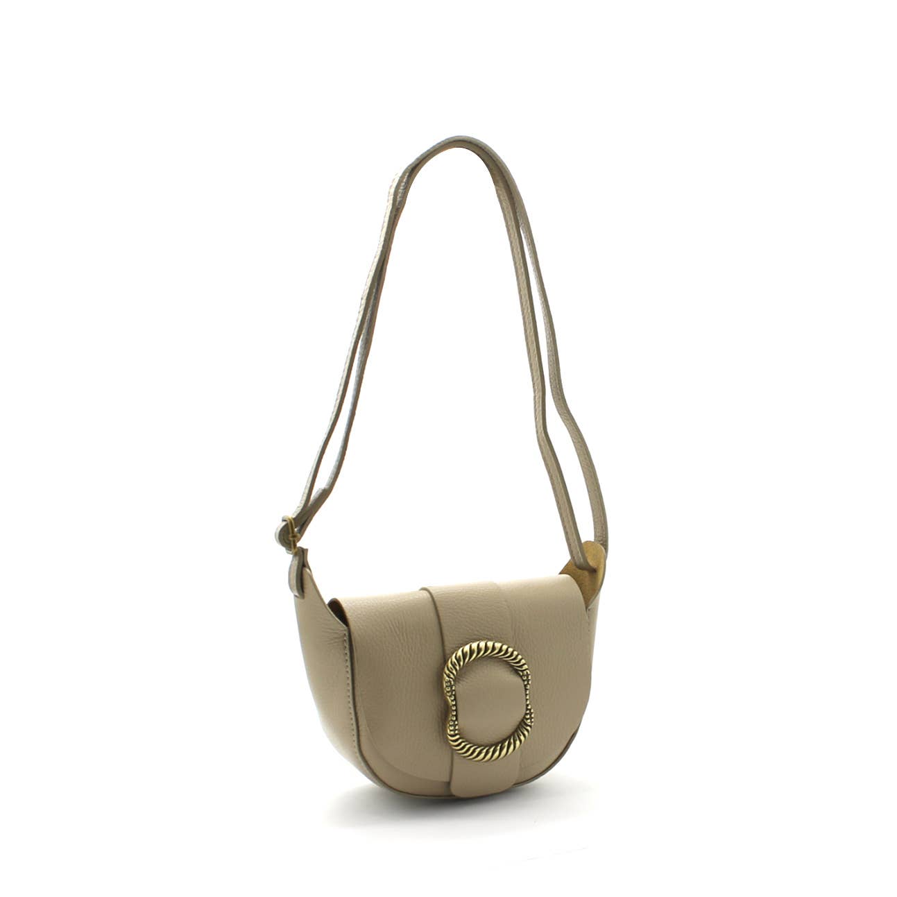 Vimoda - Wholesale Shoulder Bag - Women's - Cowhide leather shoulder bag with buckle 7