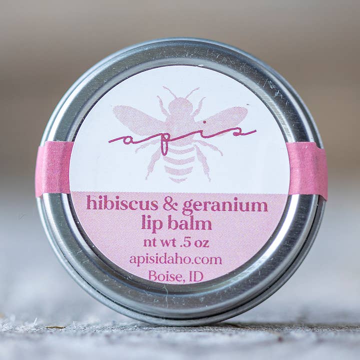 apis - Vente Baumes à lèvres - baume à lèvres - hibiscus et géranium0