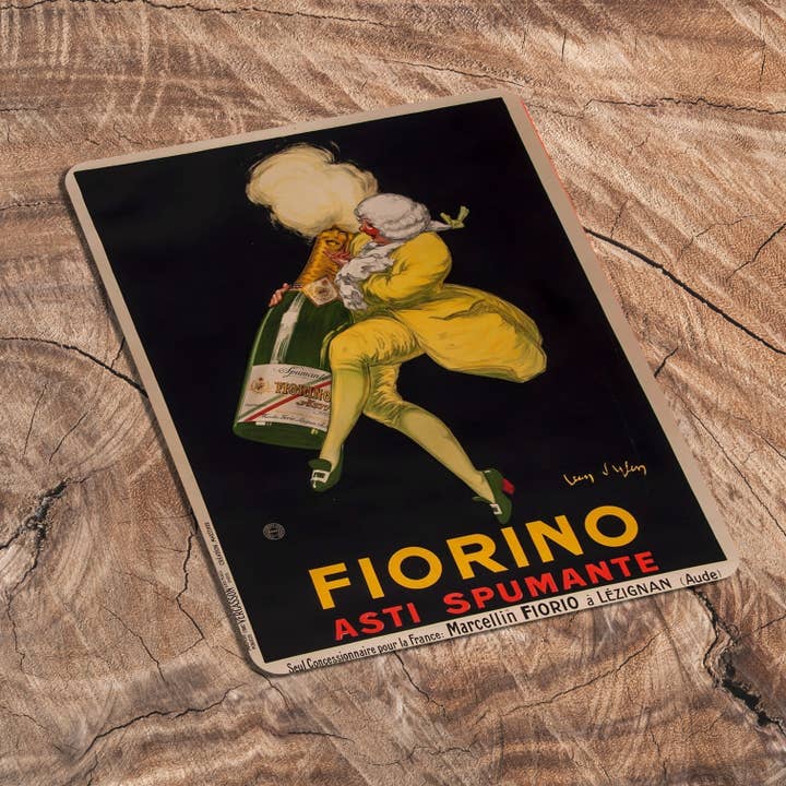 The British Metal Signs Company – Großhandel Schilder – Fiorino Asti Spumante — Werbeschild aus Metall
