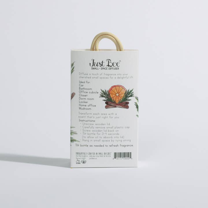 Just Bee - Wholesale Reed Diffuser - Small-Space Hanging Diffuser - Christmas Hearth2