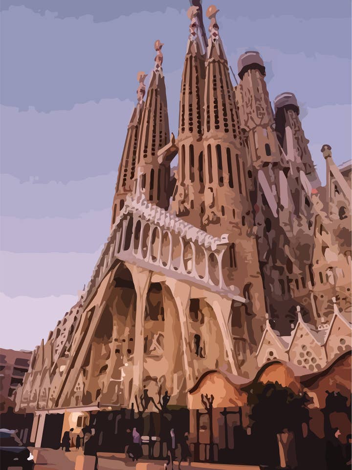Iman Barcelona Sagrada Familia voor wholesale door Pau Canelles