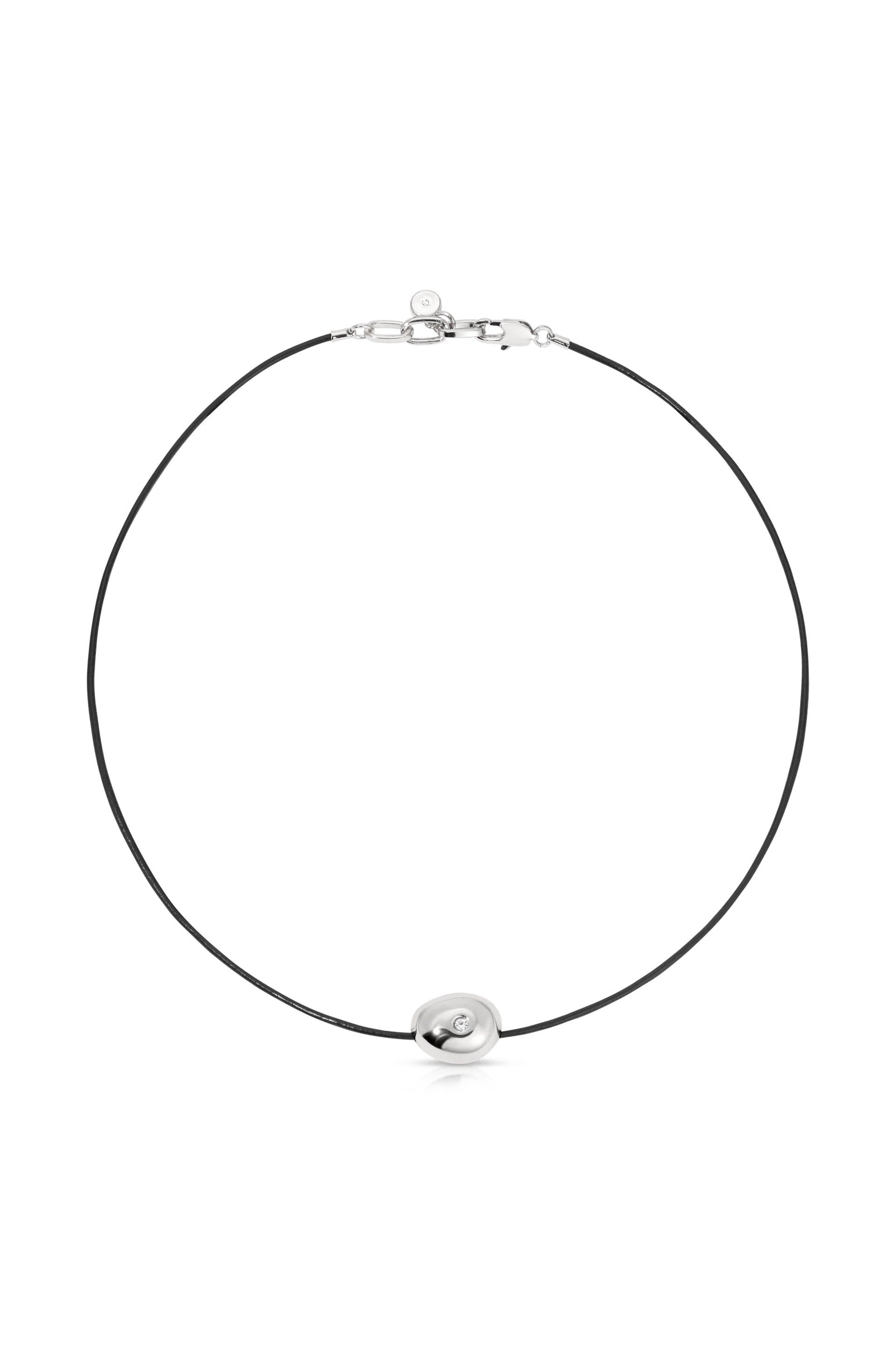 Ettika - Wholesale Pendant/Charm Necklace - Polished Pebble Leather Pendant Necklace2