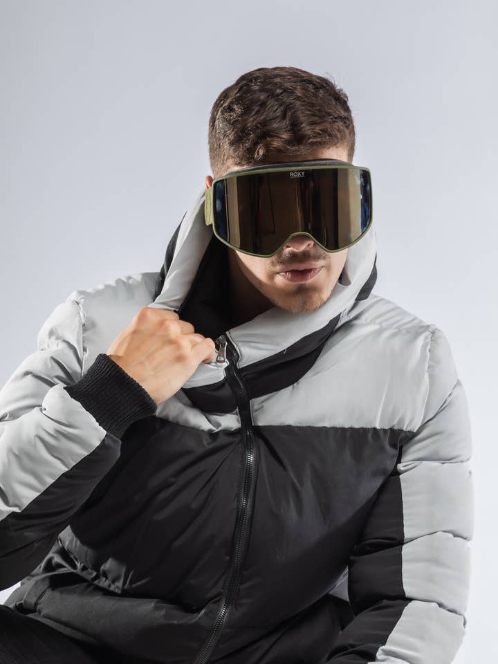 Black Wind & Rain Proof Puffer Jacket for Men for wholesale by Jaglion