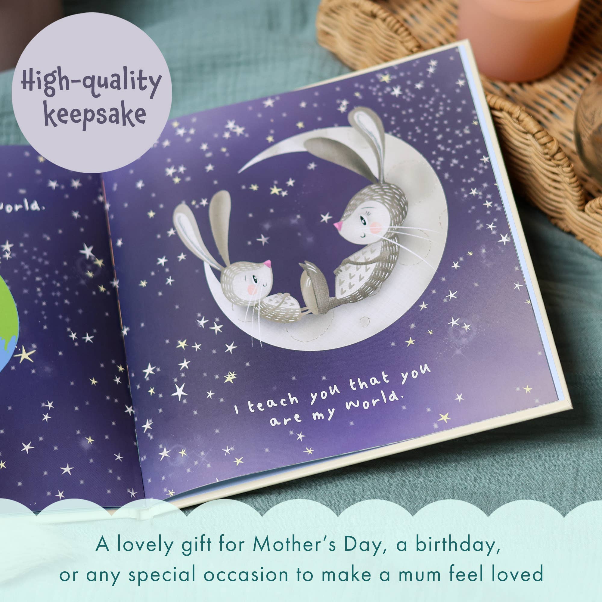 FROM YOU TO ME Gifts – wholesale Baby and toddler book (0–2) – Dear Mummy Love From Me | Gift Book for Mum | Keepsake Gift3
