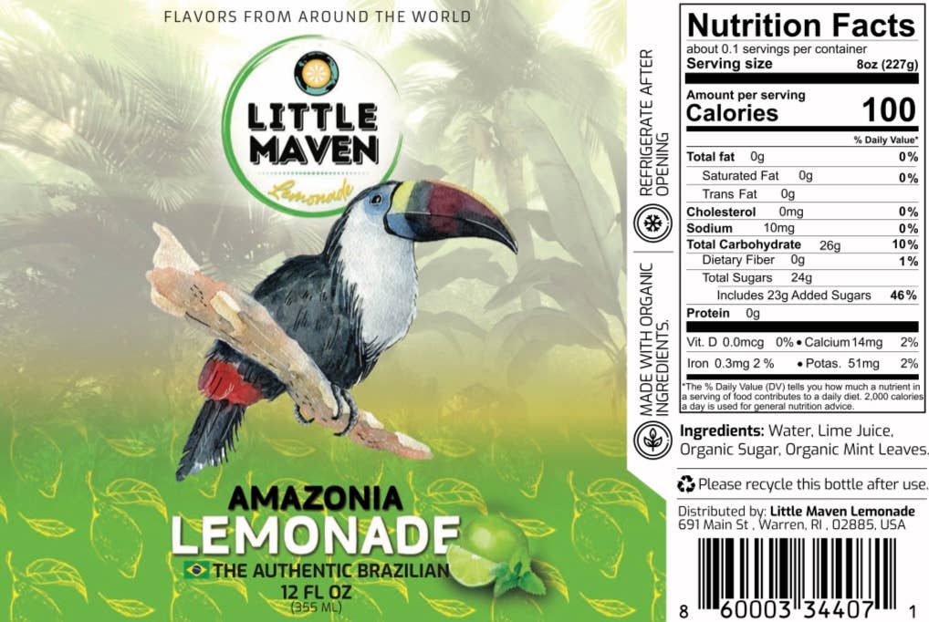 Little Maven Lemonade - Wholesale Fruit Juice - Mixed case2