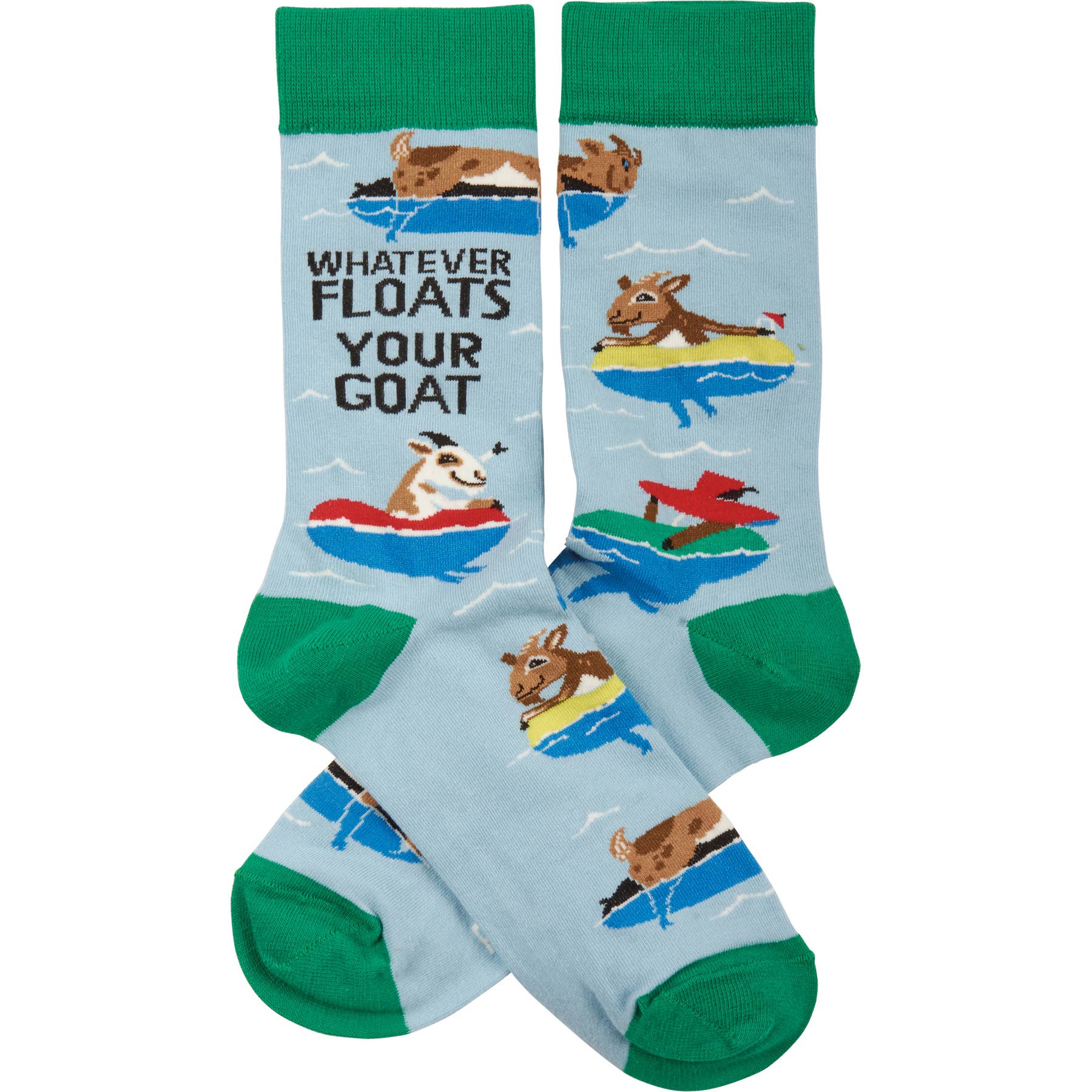 Primitives by Kathy - Wholesale Socks - Unisex - Whatever Floats Your Goat Socks1