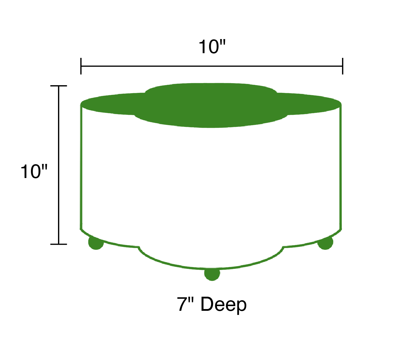 Jaye's Studio - Wholesale Plant Pot - Mattie Quatrefoil Cachepot Planter36