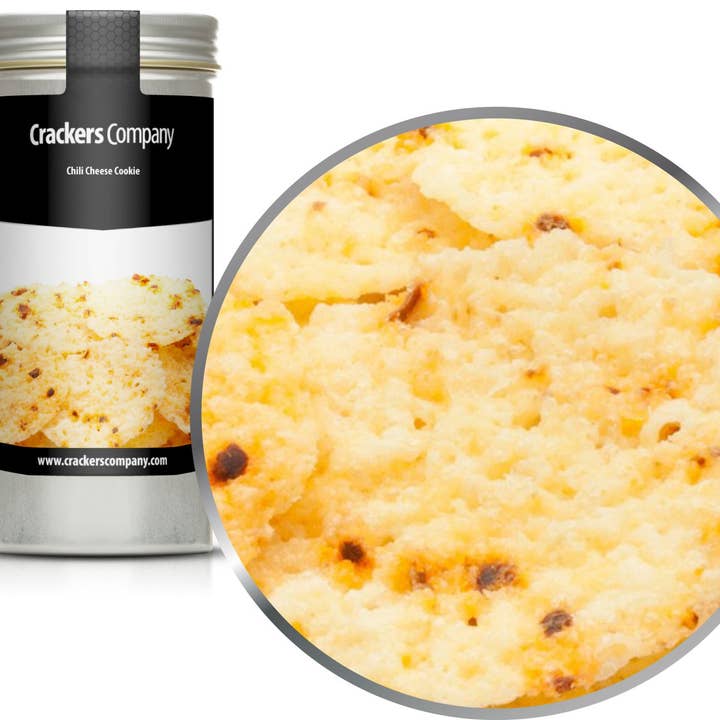 Galleta de queso con chile. PU con 40 piezas y 30 g de contenido por pieza. para venta al por mayor de CrackersCompany
