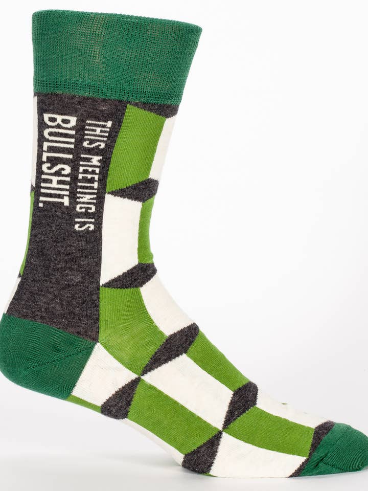 Calzini da uomo This Meeting is Bullshit per la vendita all'ingrosso da parte di Incognito