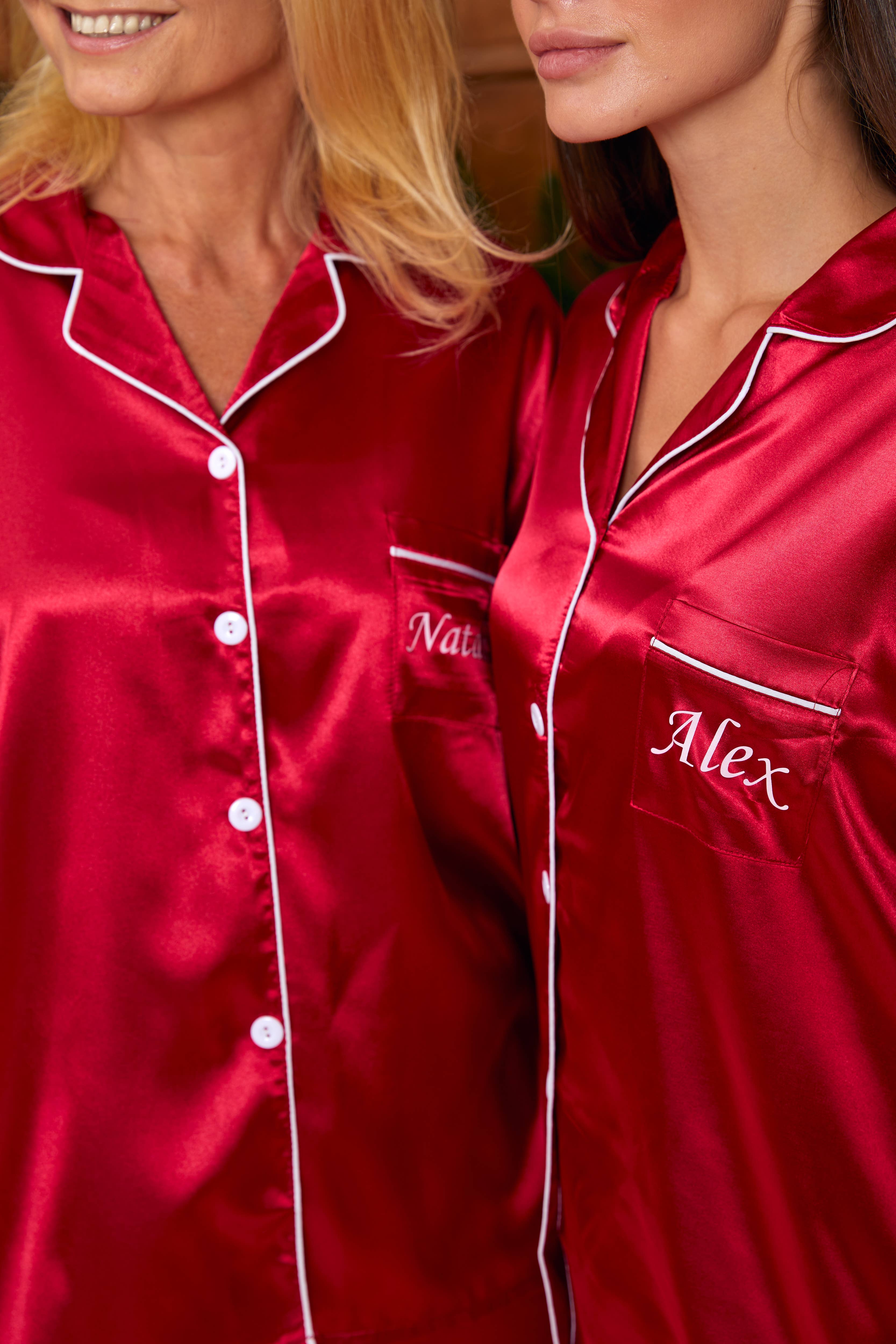 Sisters G Kids – wholesale Sleepwear set – Unisex – Family Matching Christmas Satin Pajamas 8