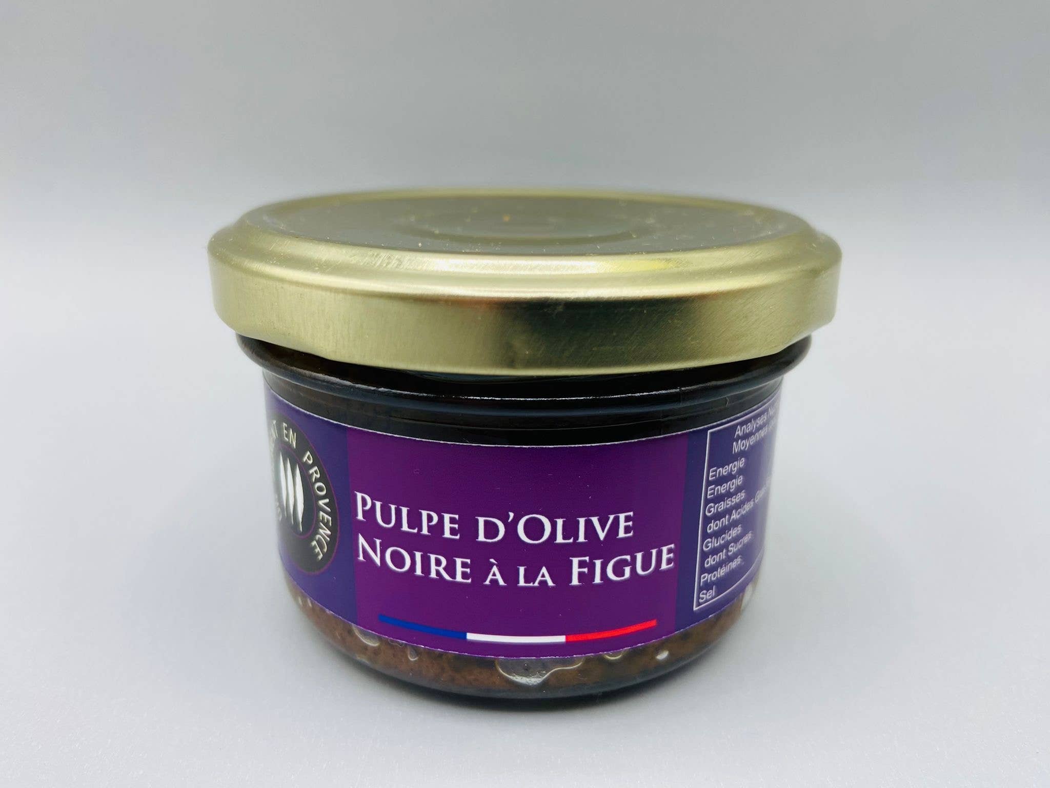 UN MOMENT EN PROVENCE - Venta al por mayor Salsas - Pulpa de aceituna negra con higo Baronnies en 90 g 🌿✨1