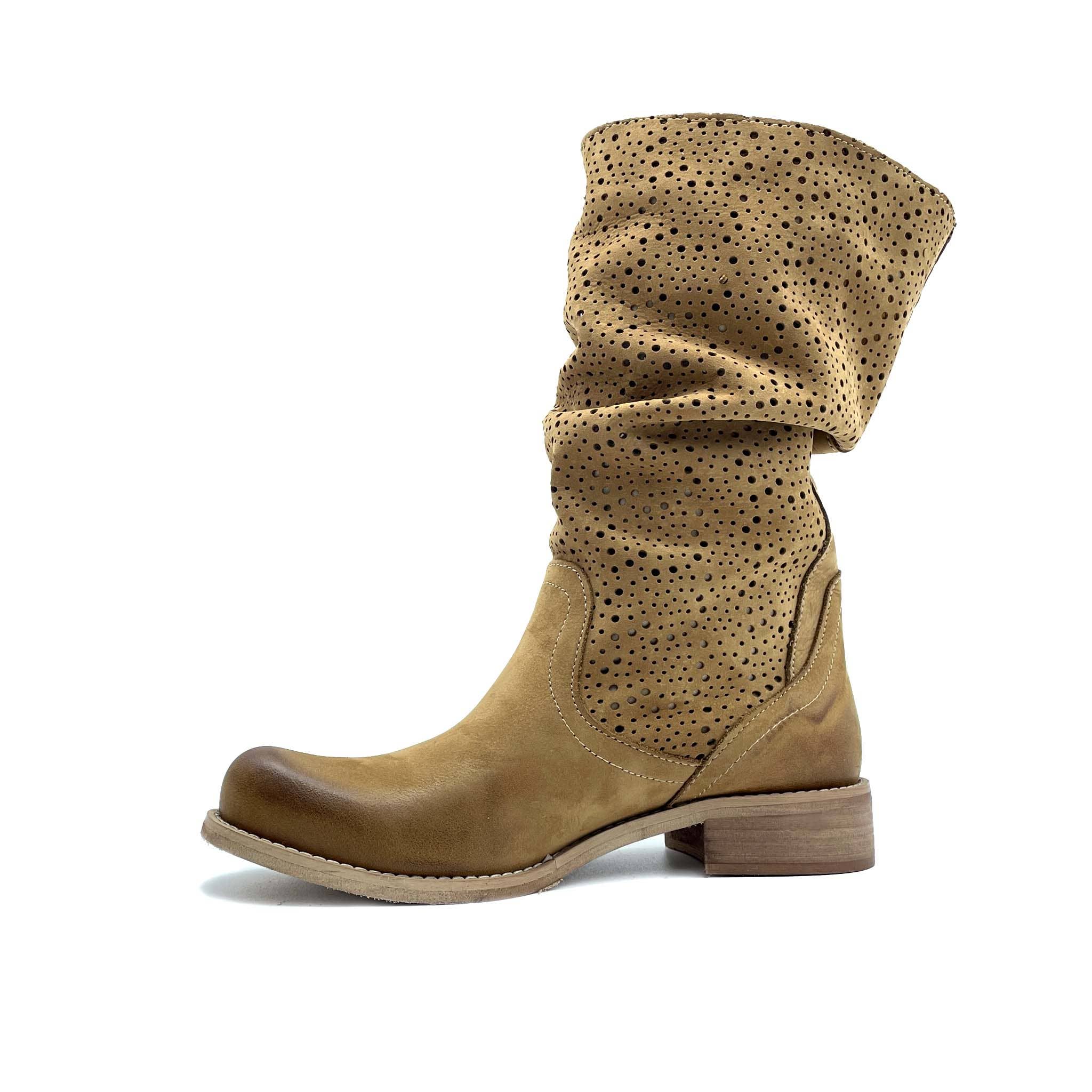 WALKING NOW SRL – wholesale Boots – Women’s – Summer Spring Women's nubuck leather boot1