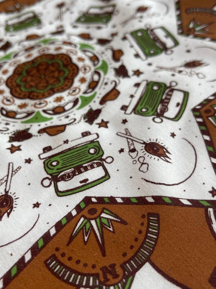 Highway Kind - 22" Bandana (Classic) for wholesale by The Outlaw Oracle