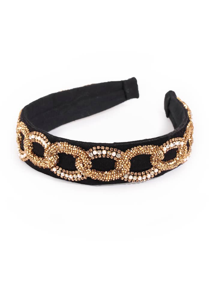 Gold Chain Headband for wholesale by Namjosh