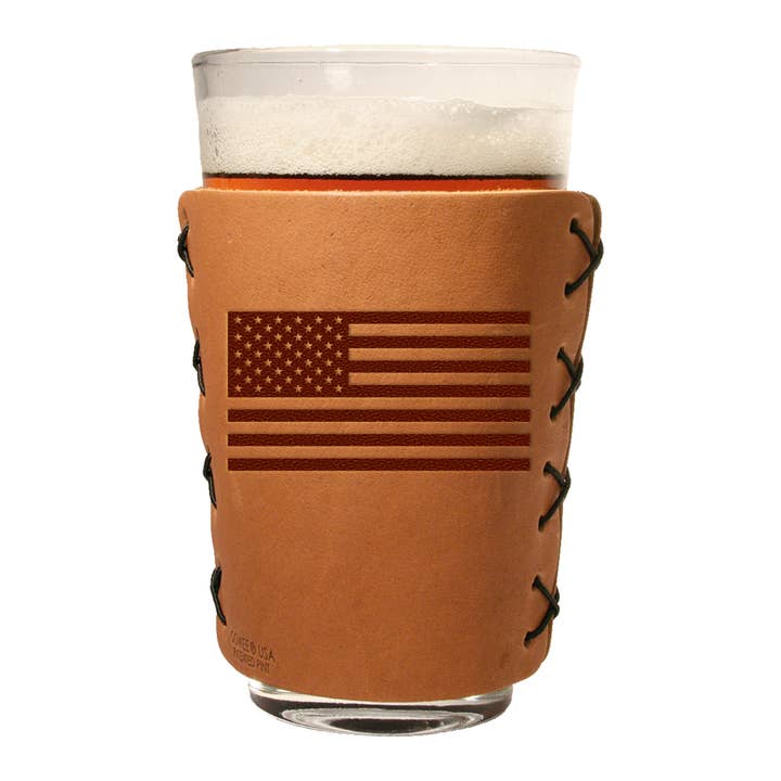 Oowee Products - Wholesale Drinking Glass/Cup - Retail Ready Pick-A-Logo Leather Pint Glass Sleeve and Box15