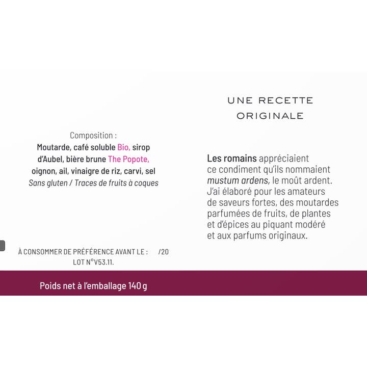 The Popote - Wholesale Mustard - "Brown Beer" Mustard, "Sansho Villa" Beer by The Popote3