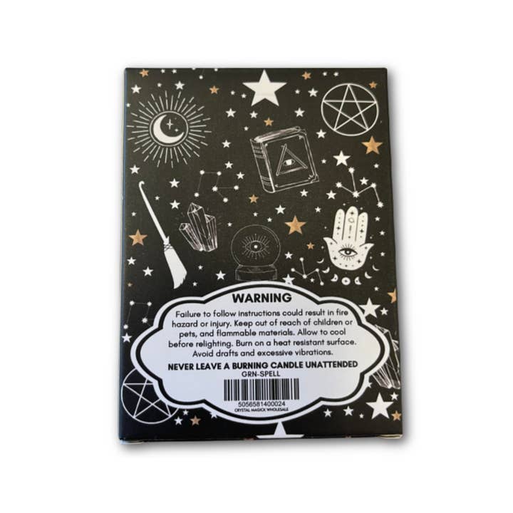 Crystal Magick Wholesale Ltd - Wholesale Votive Candle - Green Spell Candles