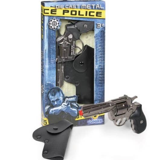 GonherCapGuns.com - Wholesale Toy Set - Kids - Case of 6 Gonher Police Detective Holster Playset0