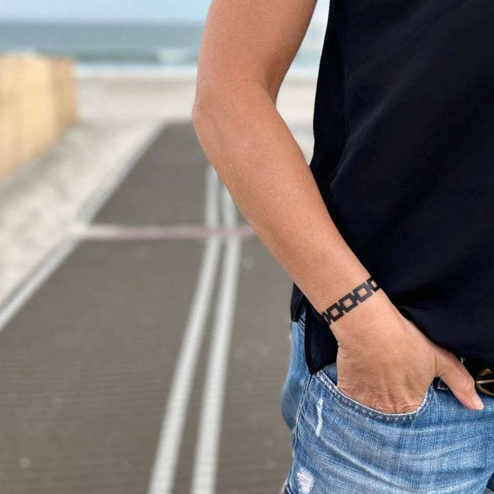 Kaden & Kai – wholesale Cuff bracelet – Chain Reaction Bicycle Tube Bracelet8