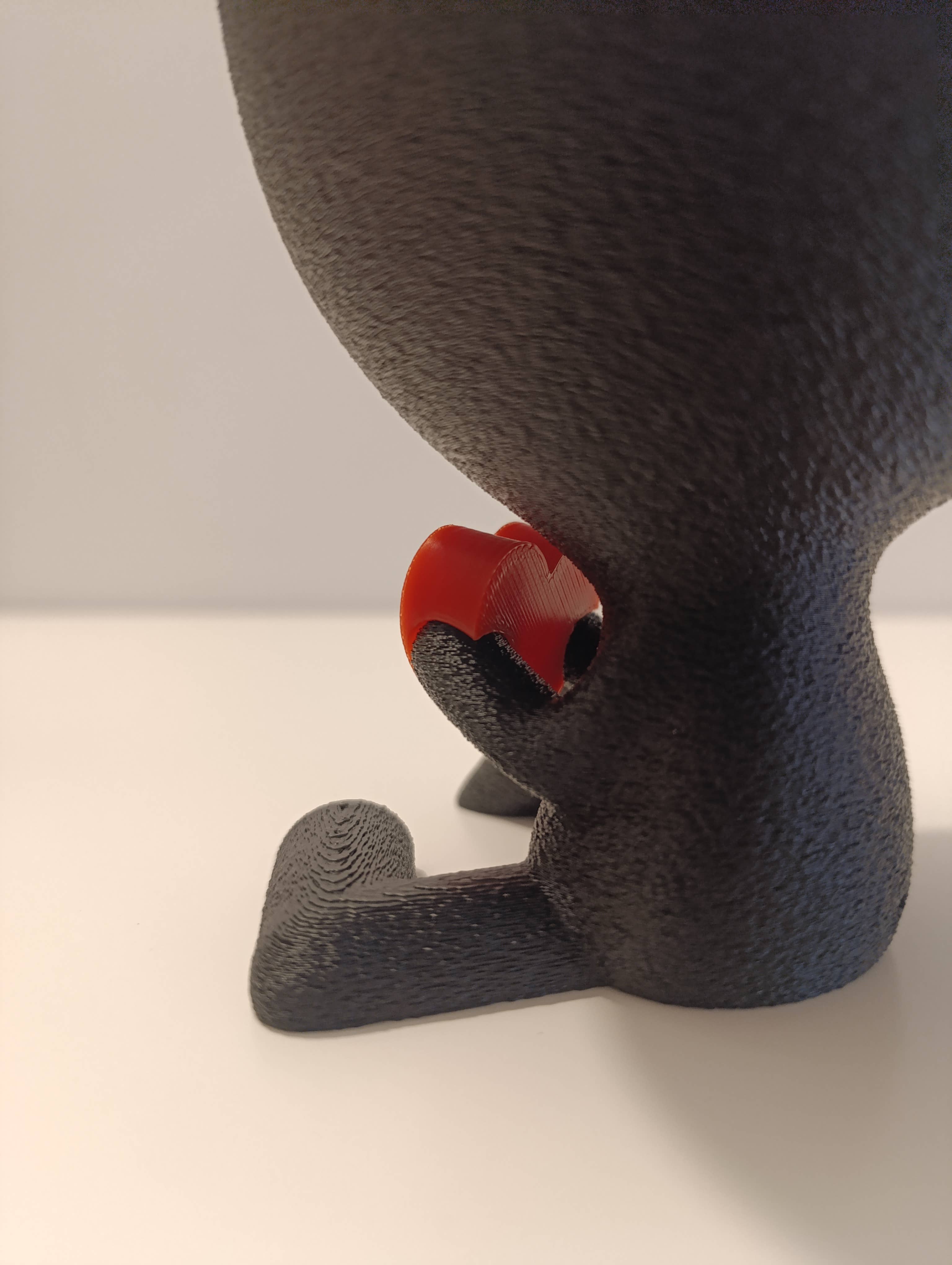 3DROOTS - Wholesale Plant pot - Lovers' gift - Valentine's Day Pot - Rough effect9