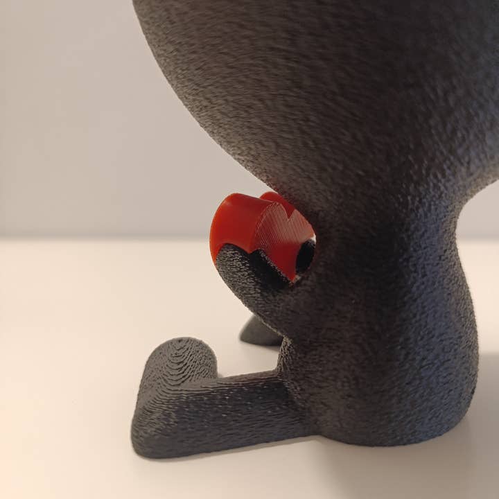 3DROOTS - Wholesale Plant pot - Lovers' gift - Valentine's Day Pot - Rough effect9