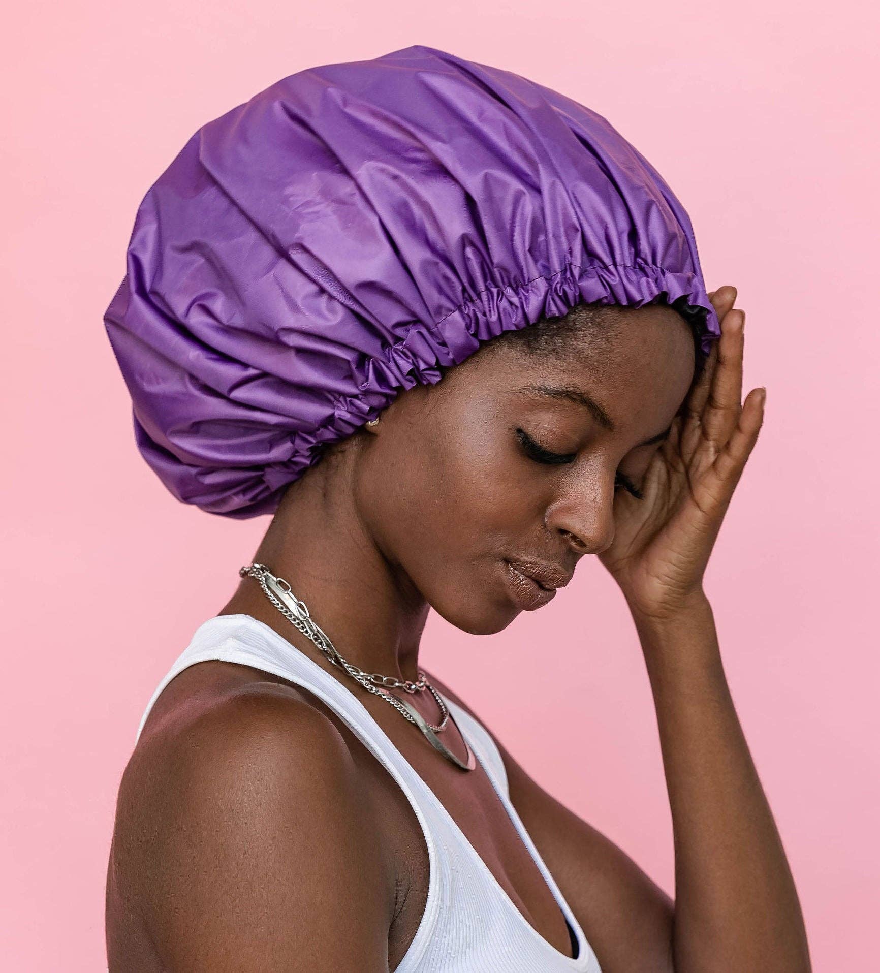 Glow by Daye - Wholesale Sleep Cap / Bonnet - Women's - G x D Adjustable Satin Bonnet98