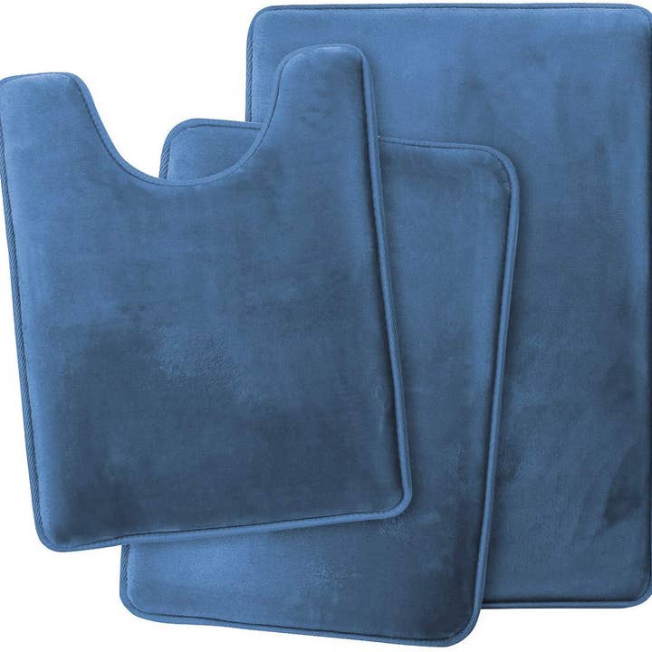 Ensemble de tapis de bain en microfibre super doux pour la vente par Clara Clark