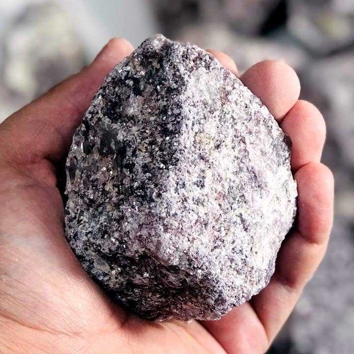 Pierre brute en lépidolite cristalline - 1 grande pièce (RK1100B20) pour la vente par Rock Paradise