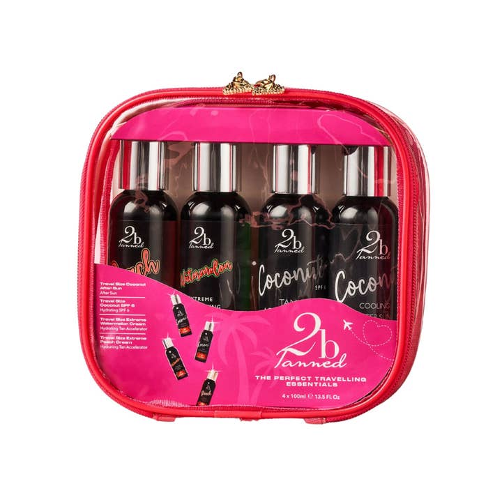2bTanned Mini Kit Travel Bundle (100ml x 4) for wholesale by MEGATAN