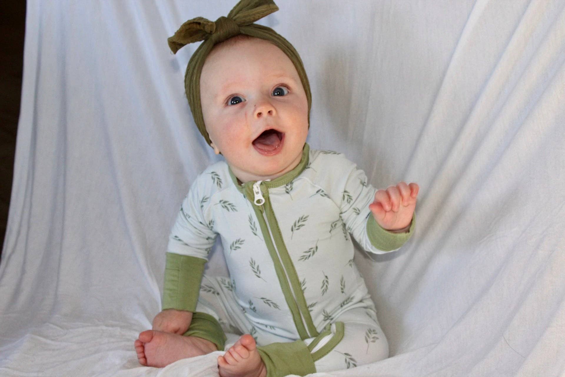 Havenbaby - Wholesale Jumpsuit - Baby - Little Leaf Bamboo Romper