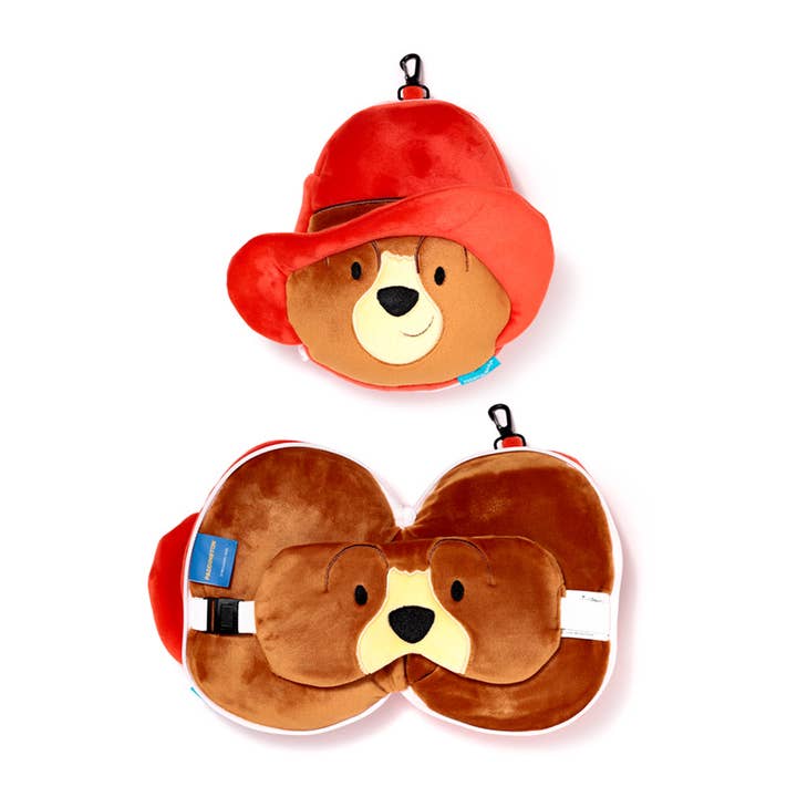 Coussin de voyage et masque pour les yeux Relaxeazzz Paddington Bear pour la vente par Puckator EU