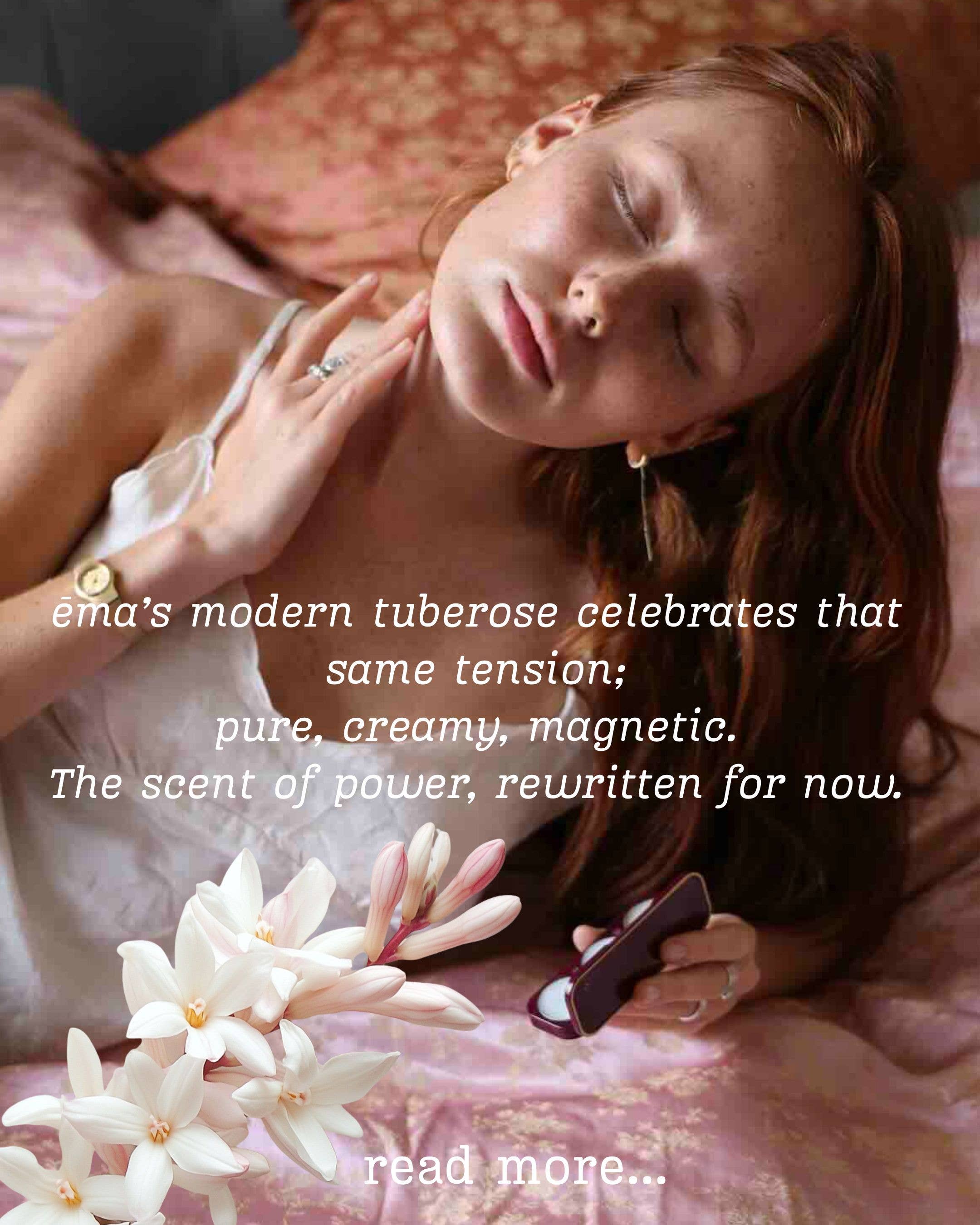 ēma fragrance – wholesale Solid perfume – Tuberose Solid Perfume (Refill Pod, 2g) – ēma1